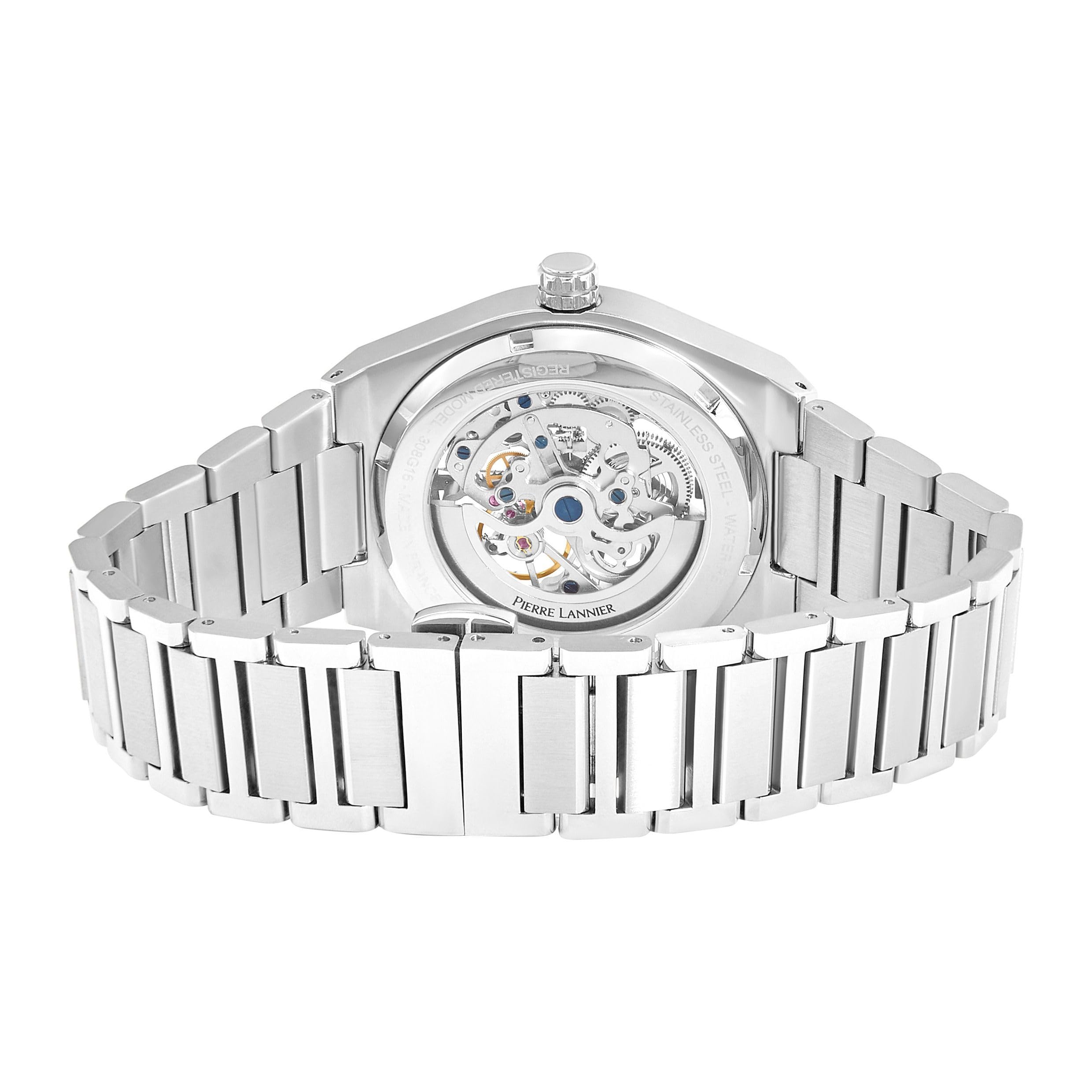 Pierre Lannier Automatic Orologio Automatico 42,5 mm Acciaio