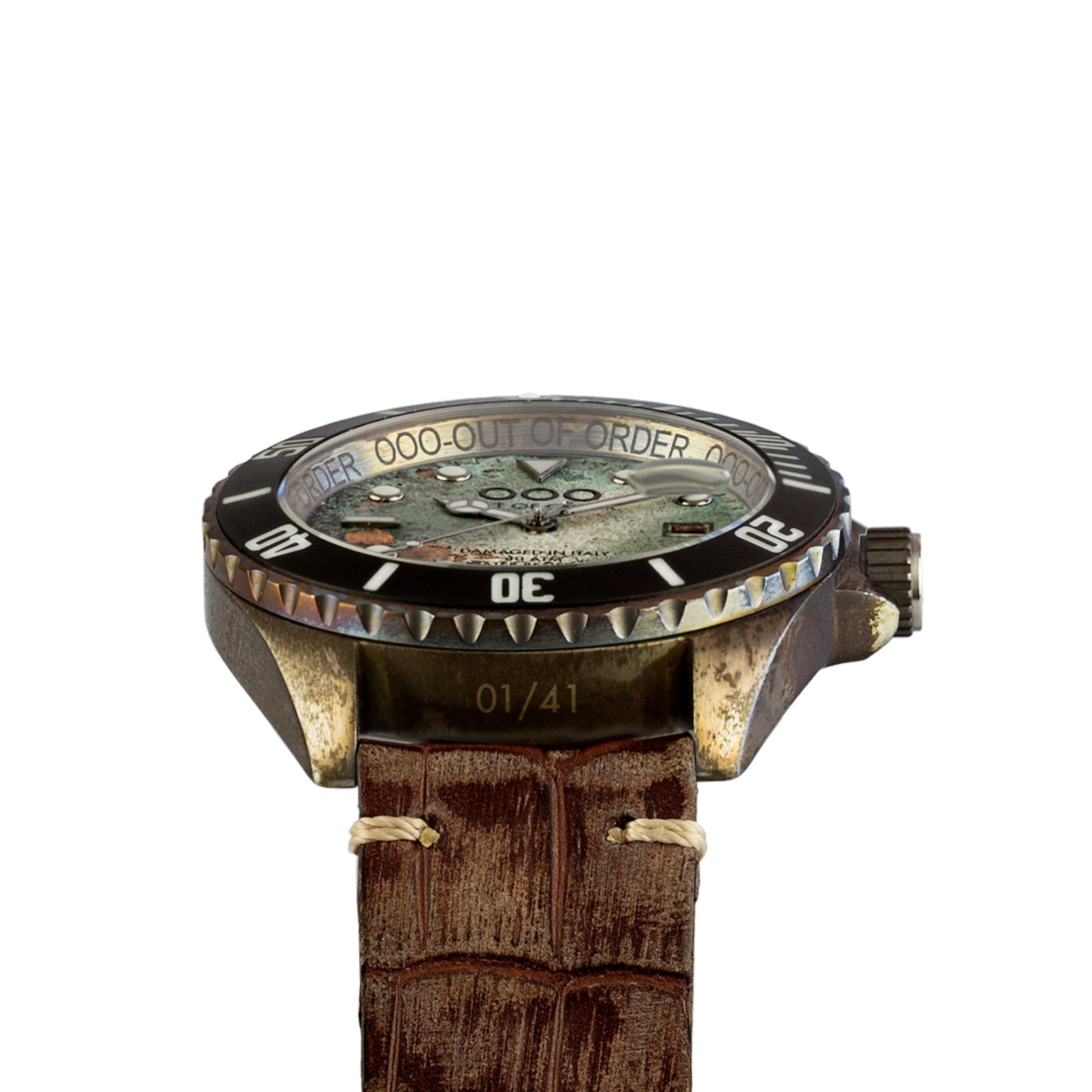 Out Of Order Ghost 3.0 orologio automatico 44 mm ruggine