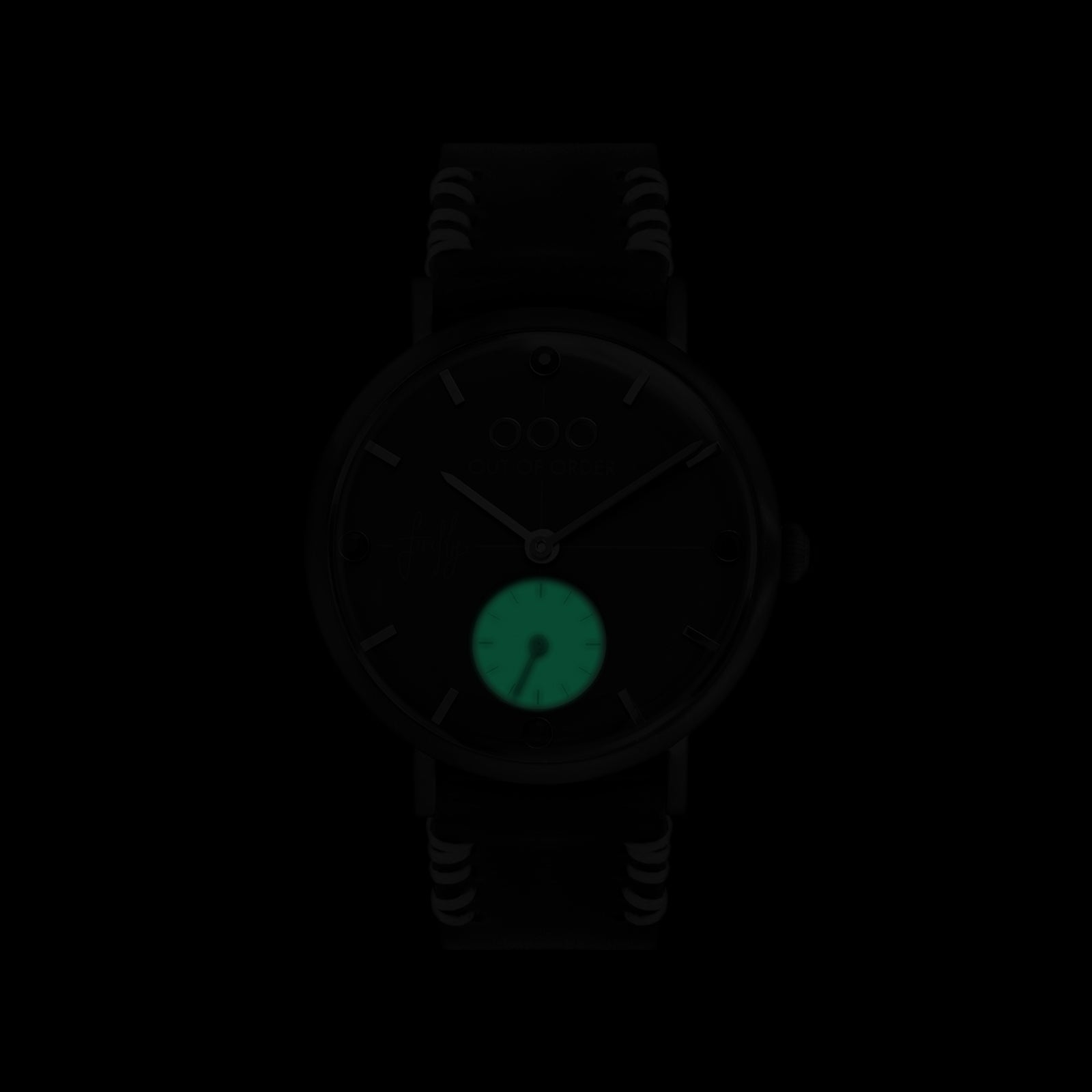 Out Of Order Firefly 41 Rosso Scuro orologio quarzo 41mm rosso