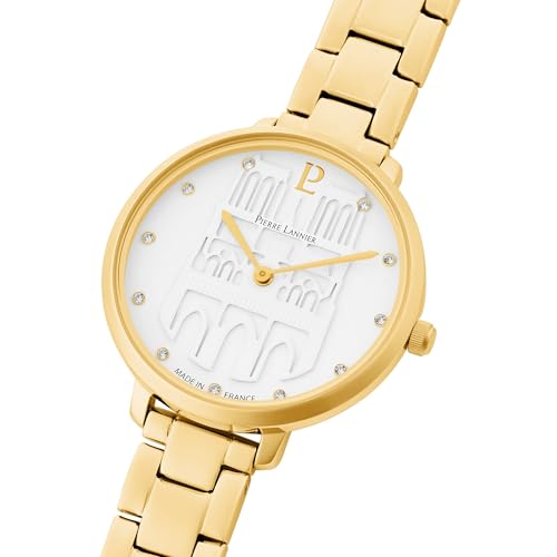 Pierre Lannier Coeur Battant orologio 33 mm bracciale acciaio