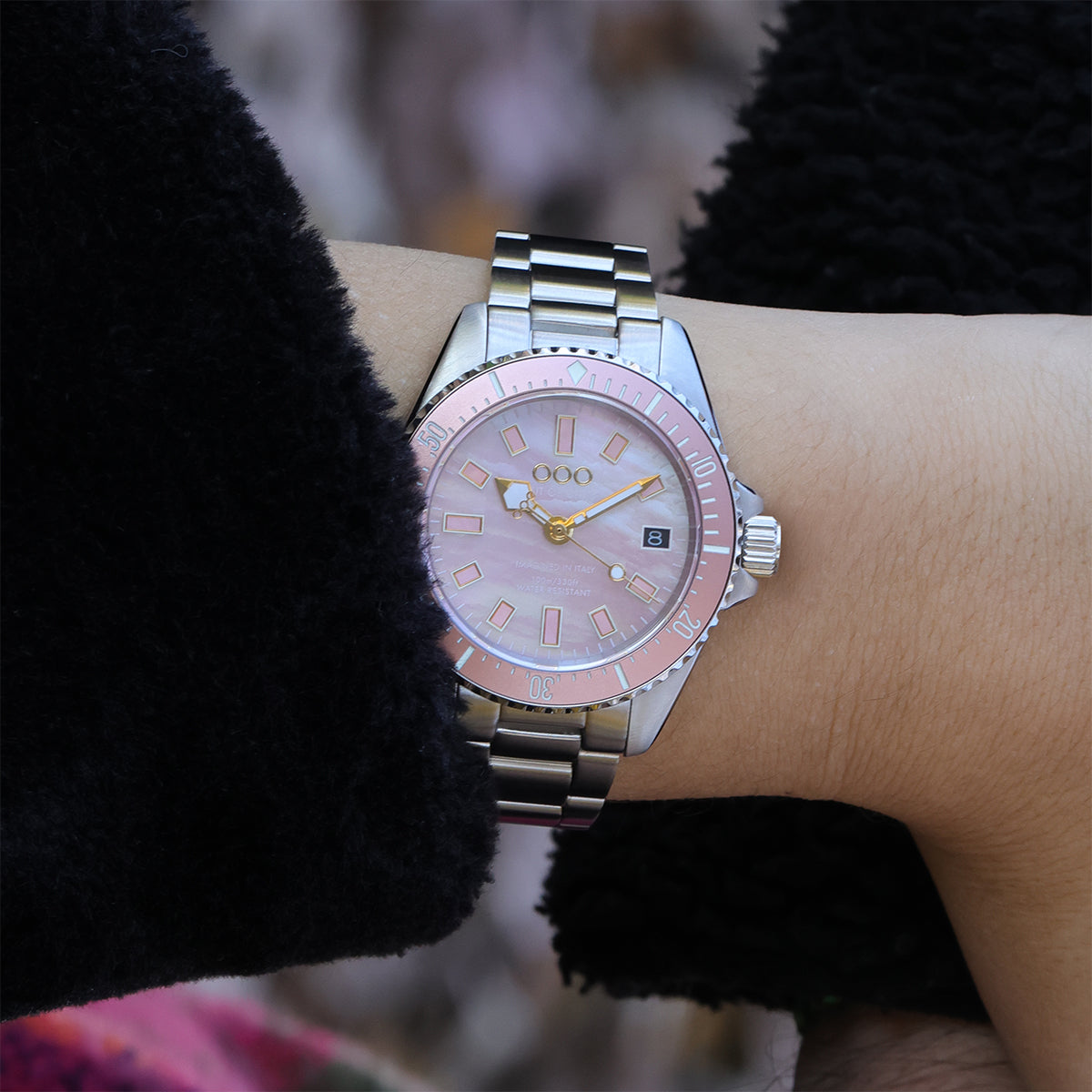 Out Of Order Casanova Mop Pink orologio madreperla rosa