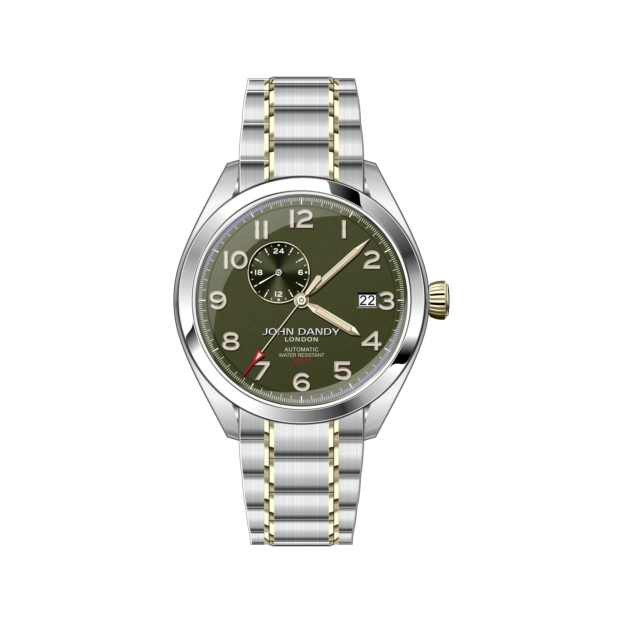 John Dandy JD5310 orologio quarzo acciaio blu