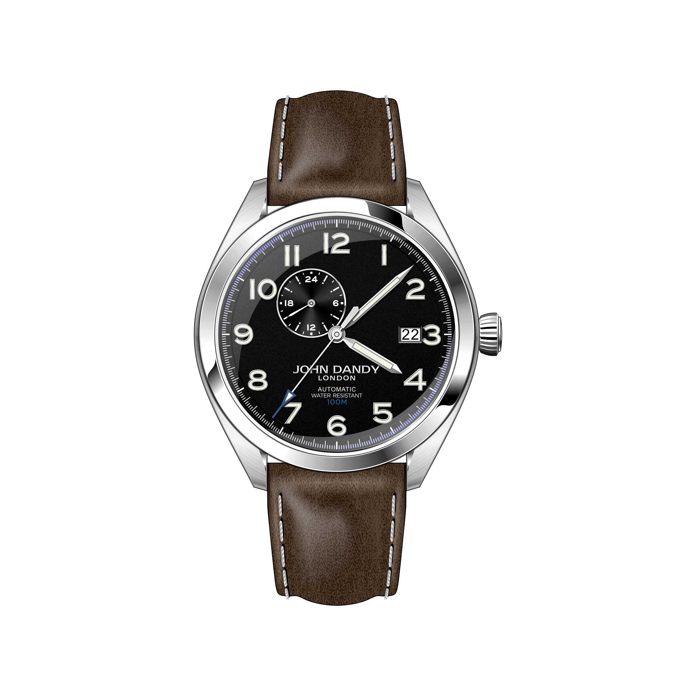 John Dandy JD5310 orologio quarzo acciaio blu