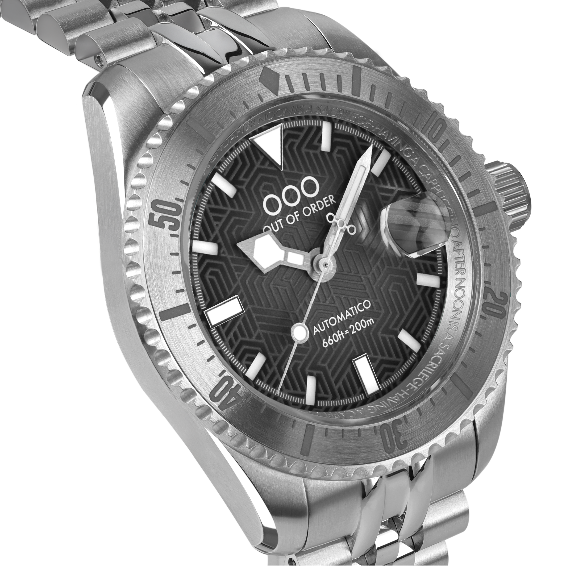 Out Of Order Diverissimo Azteco orologio automatico 42 mm grigio