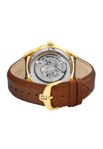 Pierre Lannier Monarck Orologio Automatico 43 mm Pelle Acciaio