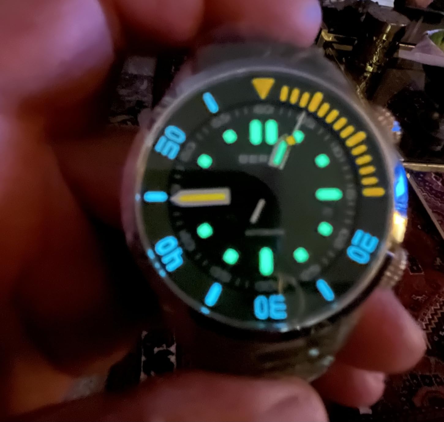 Berny Diver Collection orologio automatico nero 200M