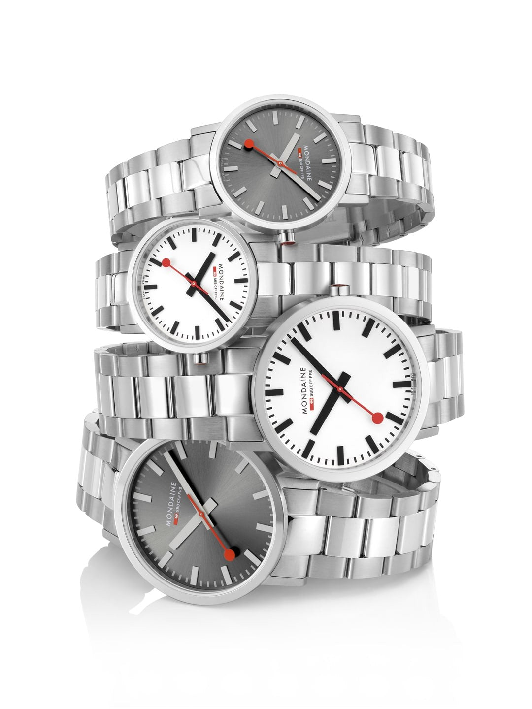 Mondaine Classic 40mm orologio acciaio Swiss Made