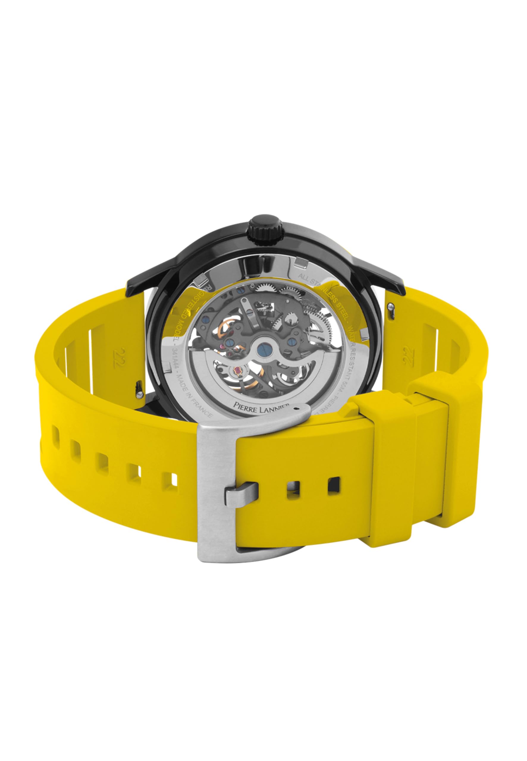 Pierre Lannier Paddock orologio automatico 43 mm acciaio