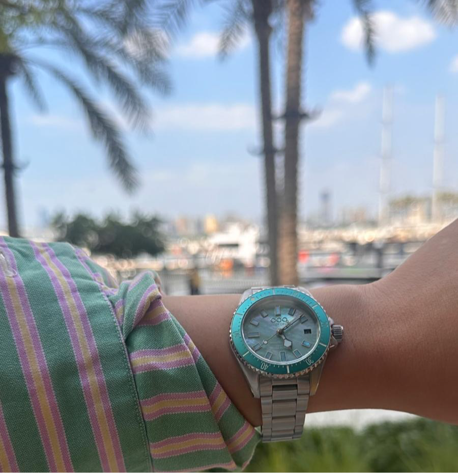 Out Of Order Casanova 38 orologio quarzo madreperla turchese