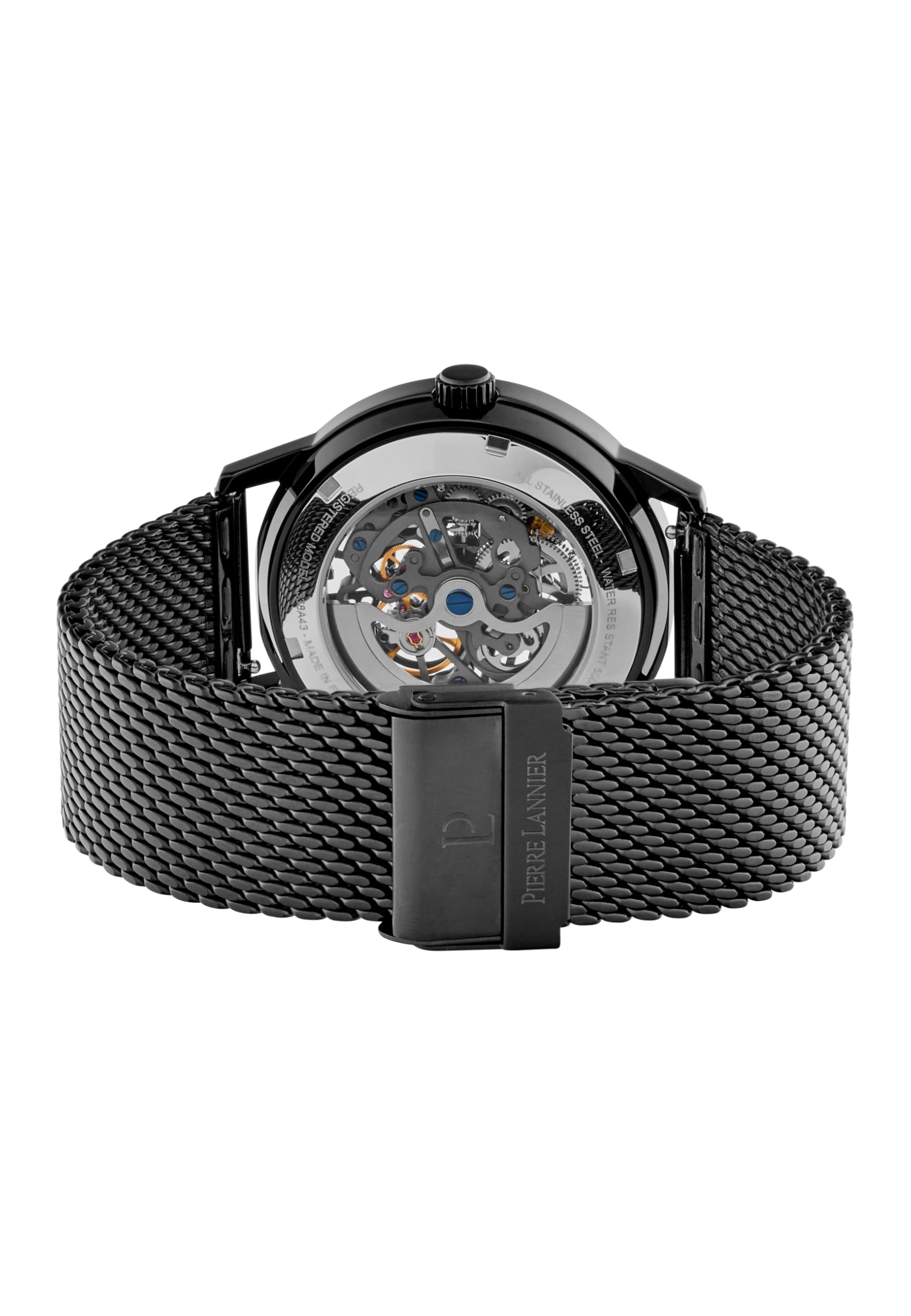 Pierre Lannier Paddock orologio automatico 43 mm acciaio
