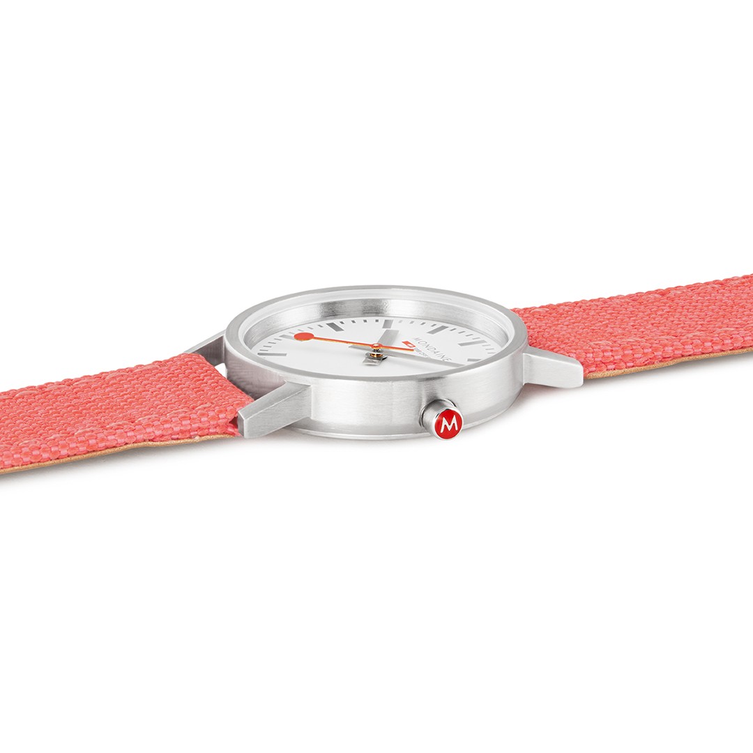 Mondaine Classic Corallo orologio 30mm quarzo