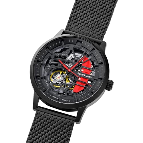 Pierre Lannier Paddock orologio automatico 43 mm acciaio