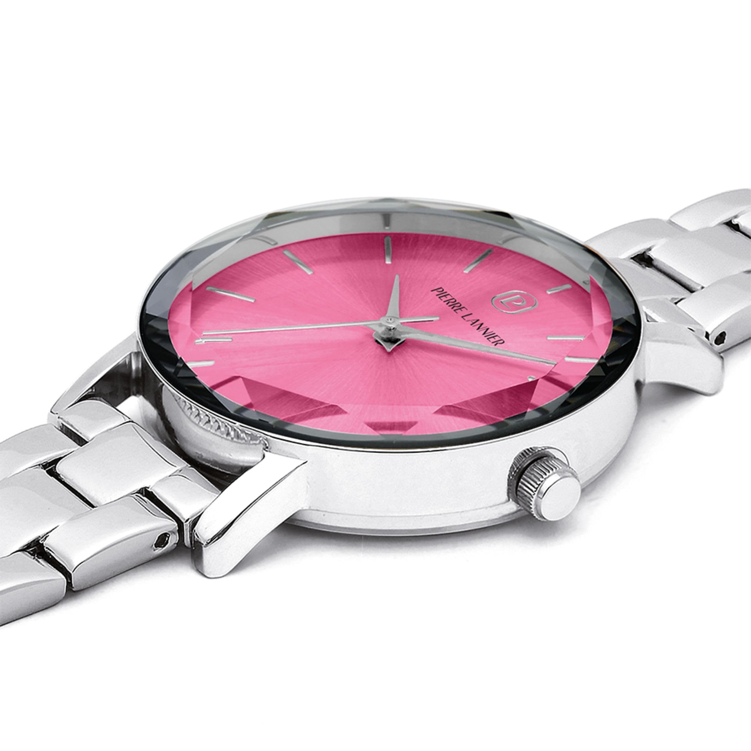 Pierre Lannier Multiples 011L651 Orologio Rosa Acciaio