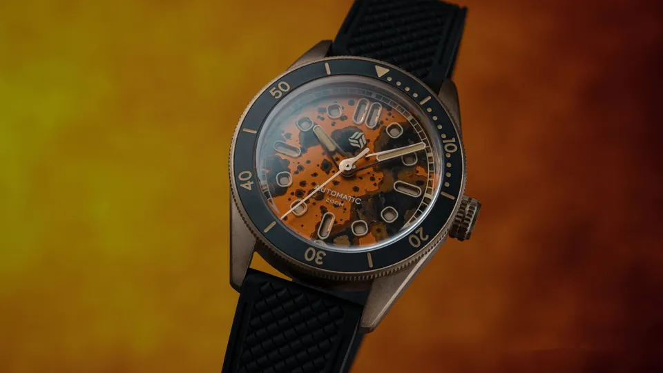 Selten Salvage Bronze orologio Leopard bronzo