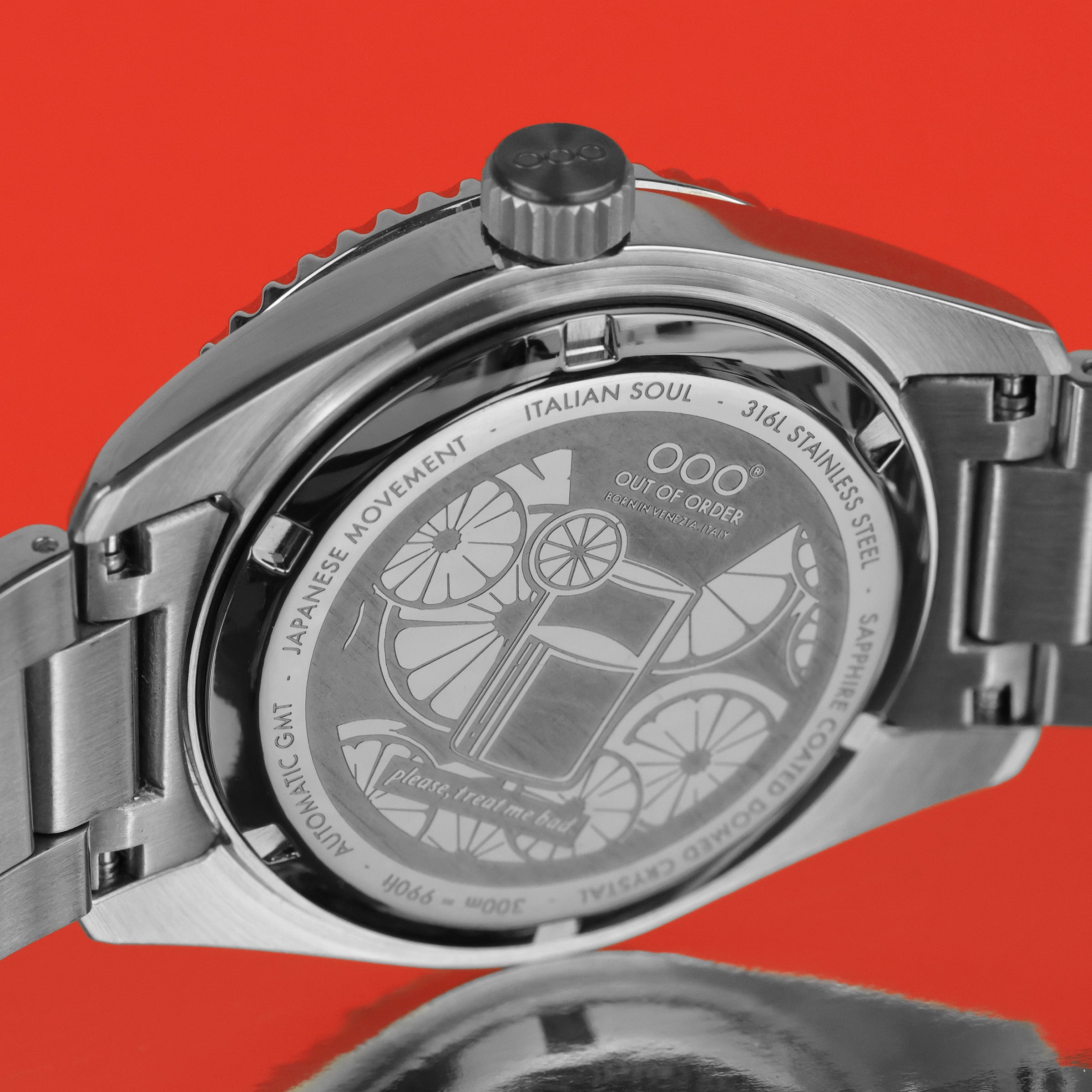 Out Of Order Shaker Paloma orologio GMT 40 mm