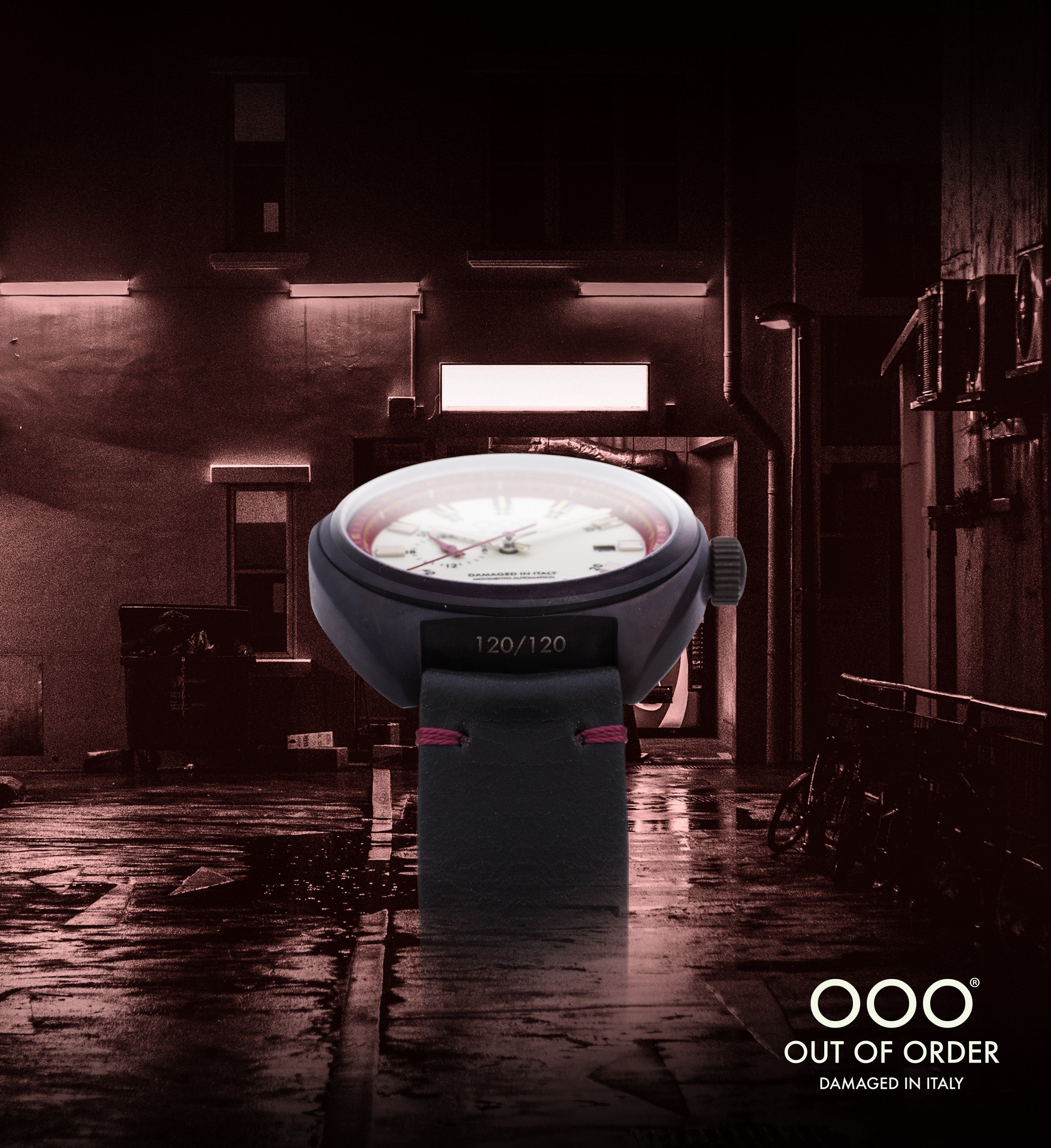 Out Of Order Torpedine Red orologio automatico rosso