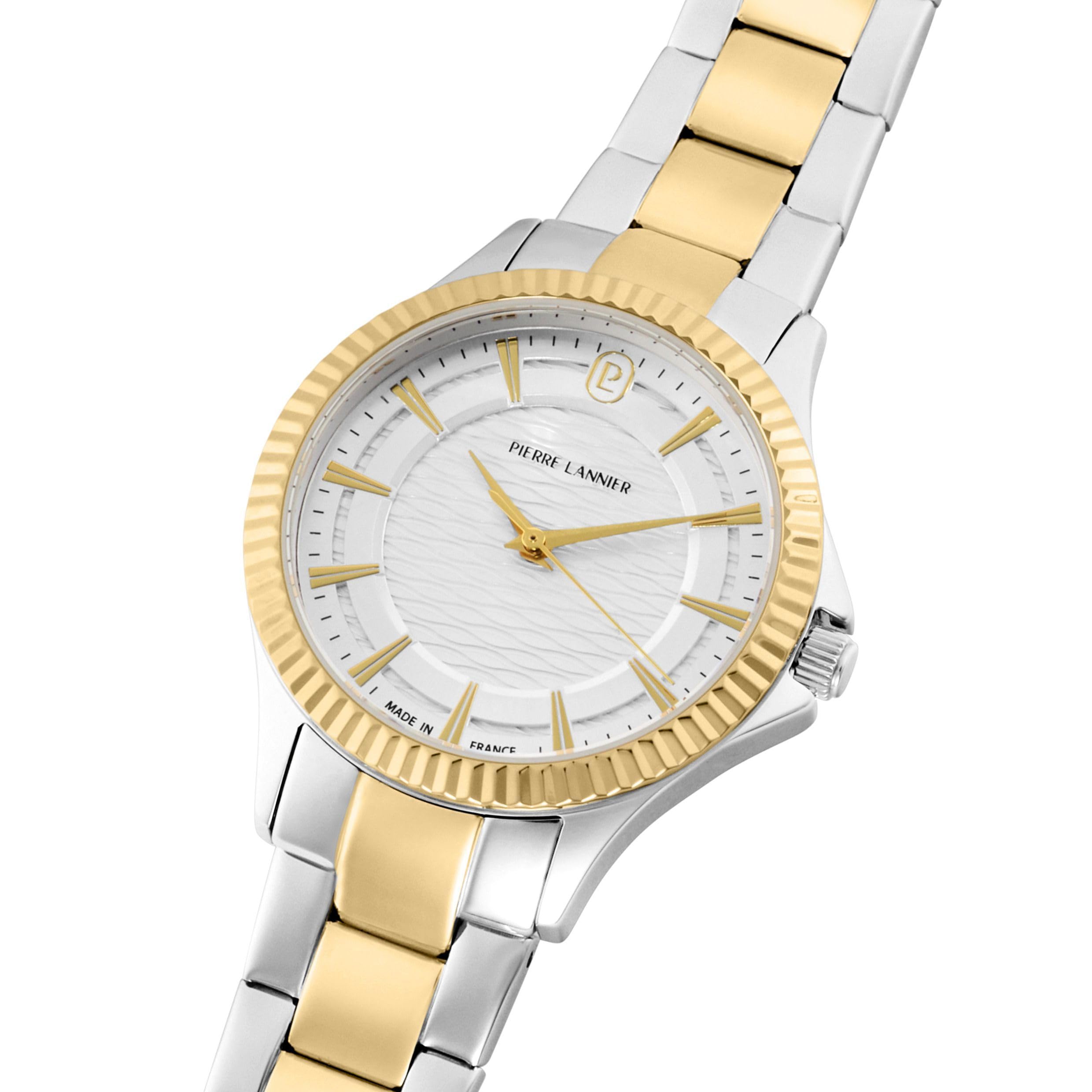 Pierre Lannier Métropolitain orologio 33 mm acciaio quarzo