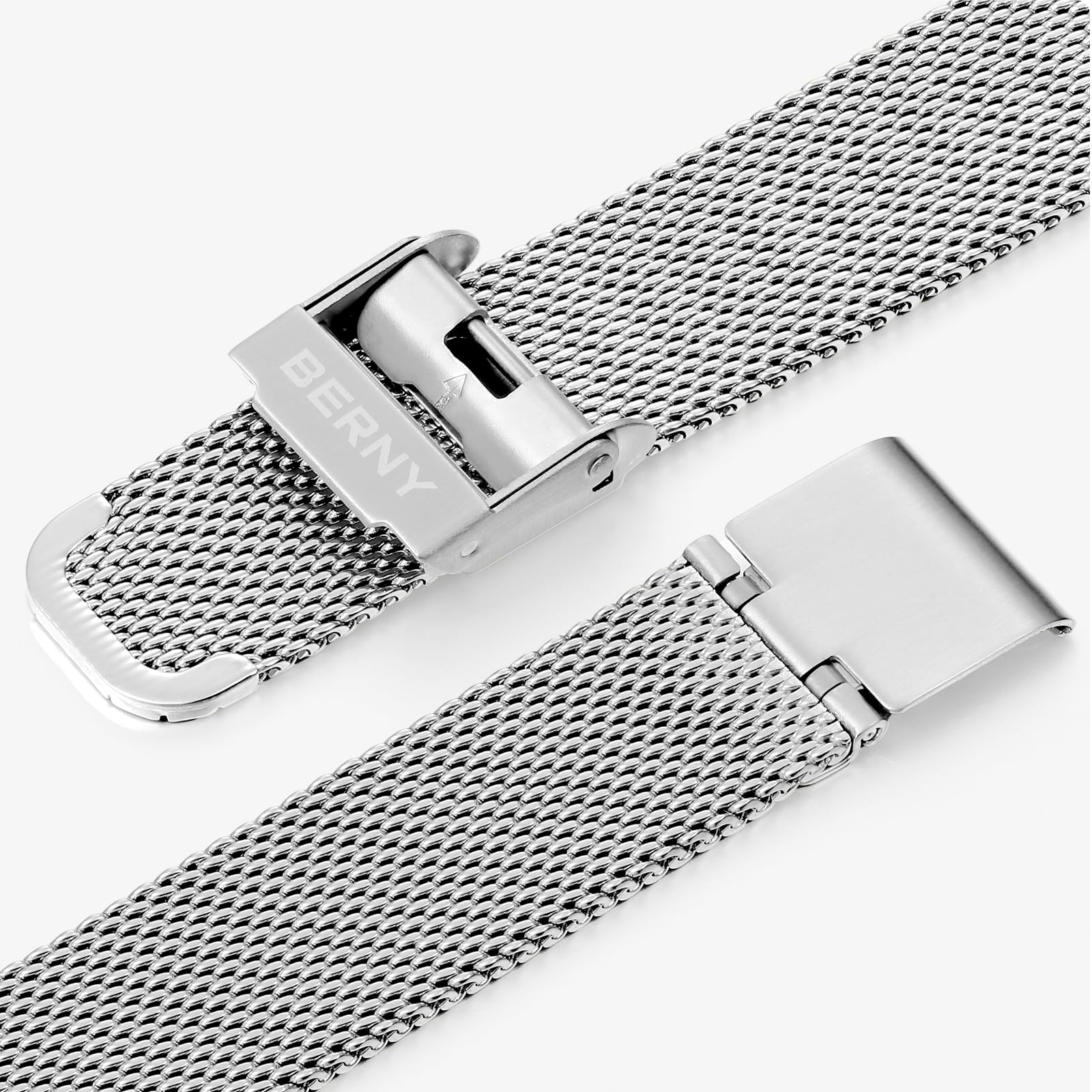 Berny Orologio Unisex Argento Acciaio Quarzo