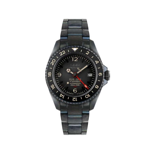 Out Of Order 10th Anniversary orologio automatico GMT nero 40 mm