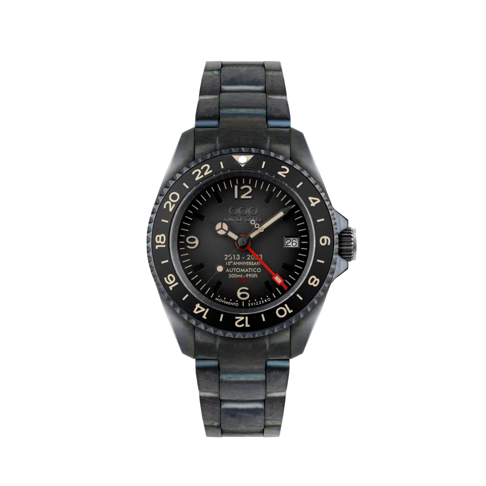 Out Of Order 10th Anniversary orologio automatico GMT nero 40 mm