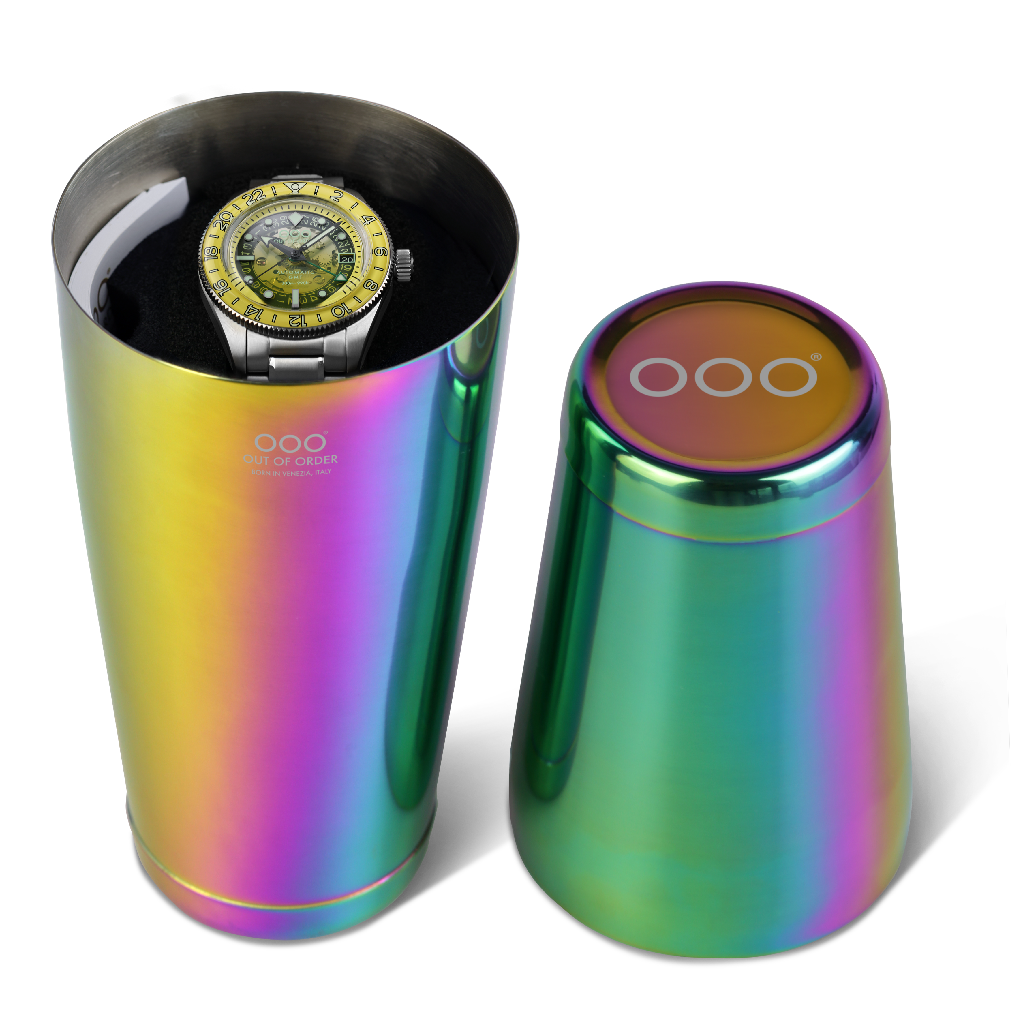 Out Of Order Shaker Limoncello orologio GMT automatico 40mm