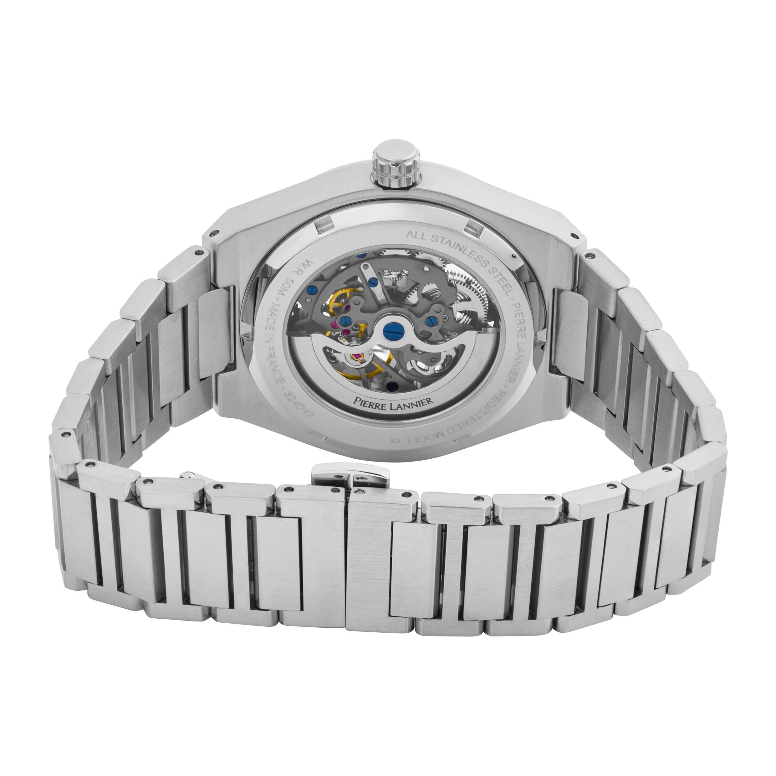Pierre Lannier Ardent orologio automatico uomo acciaio