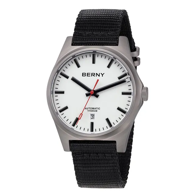 Berny Titanium Collection orologio automatico titanio zaffiro 10ATM