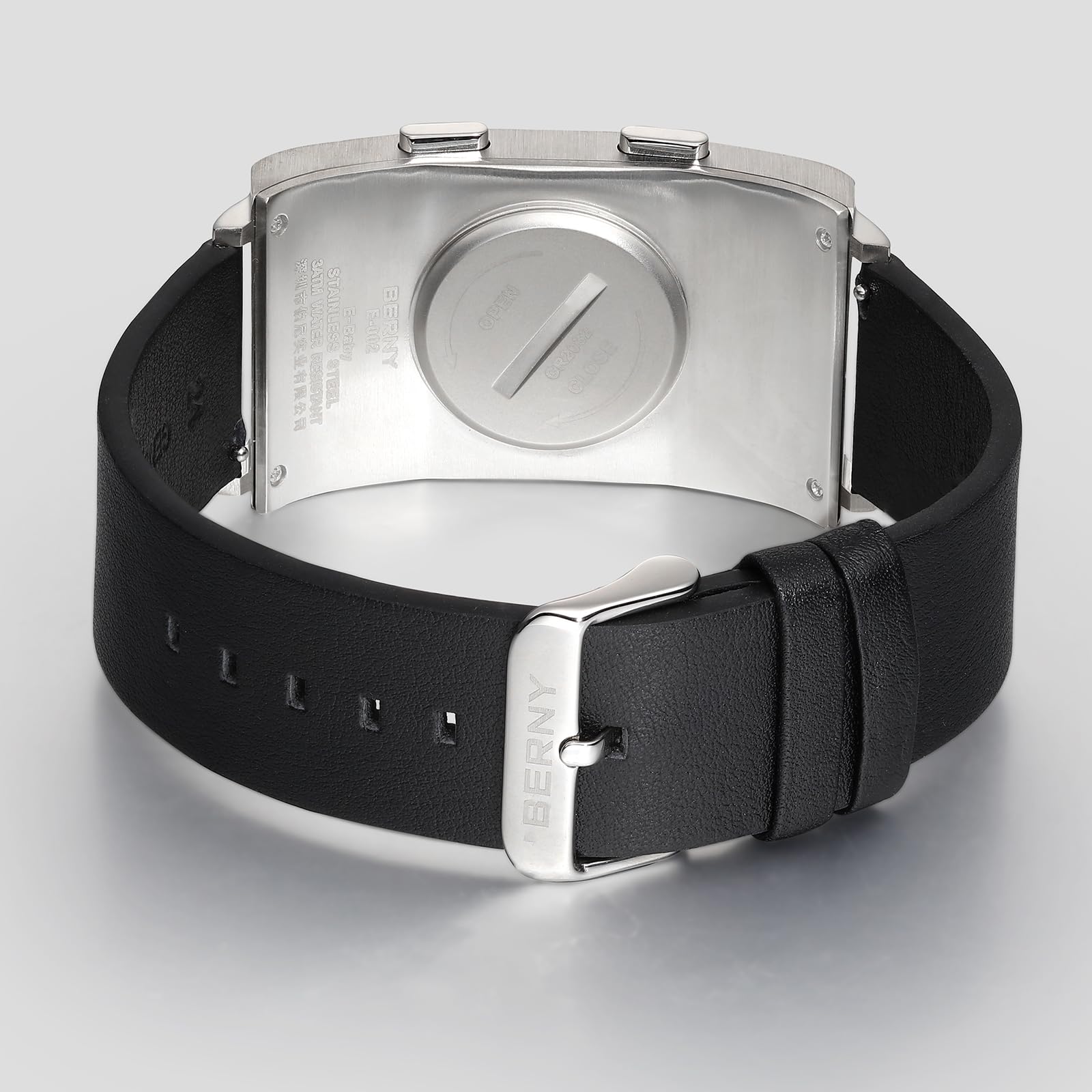 Berny Sport orologio digitale uomo LED grande