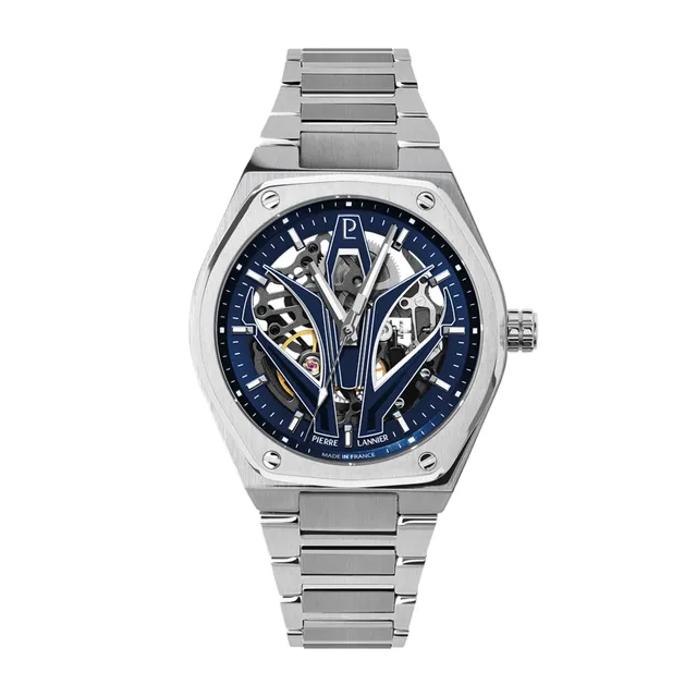 Pierre Lannier Ardent Orologio Automatico Acciaio