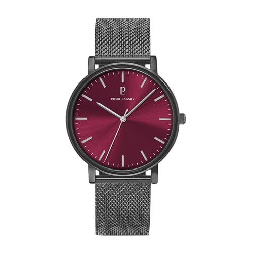 Pierre Lannier Essential 216J459 orologio bordeaux 40,5 mm