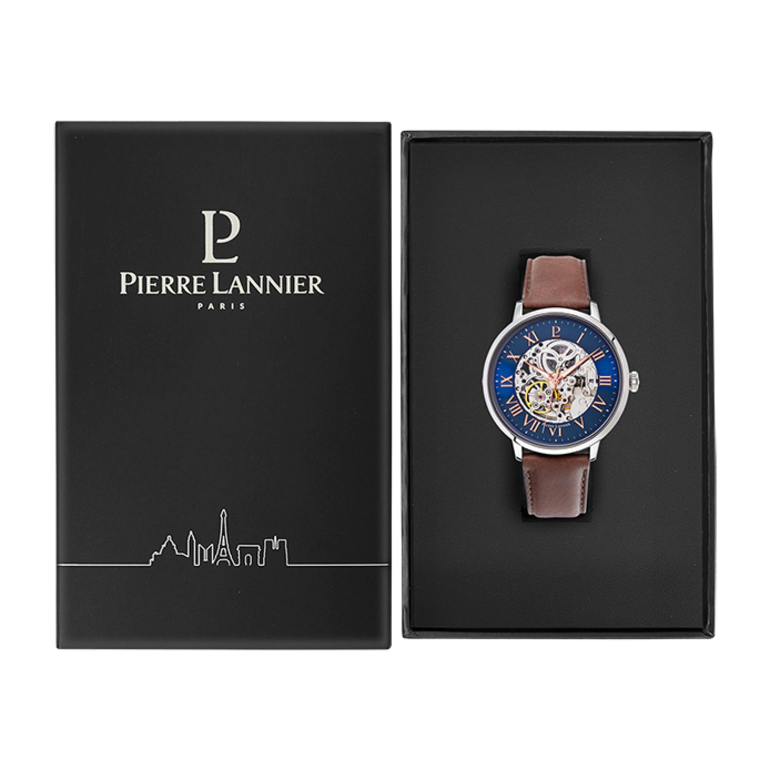 Pierre Lannier Automatic orologio automatico 44mm acciaio