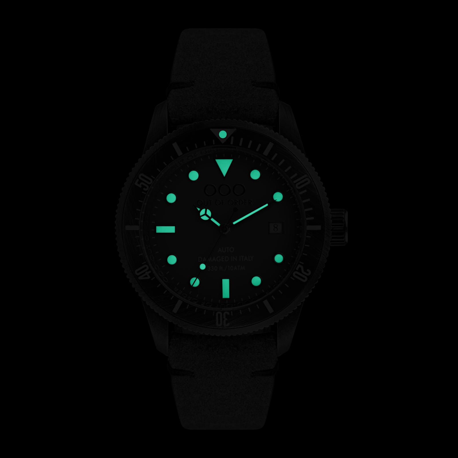 Out Of Order Auto orologio automatico 44mm nero