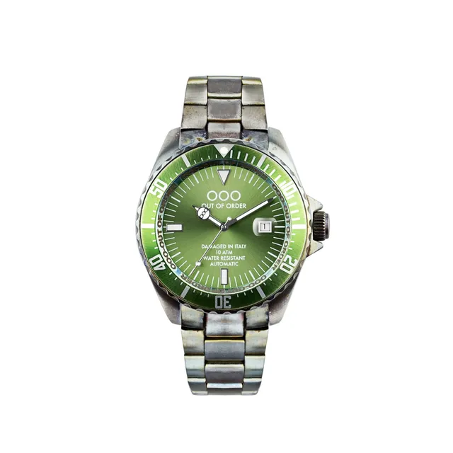 Out Of Order Automatico orologio automatico 44mm verde