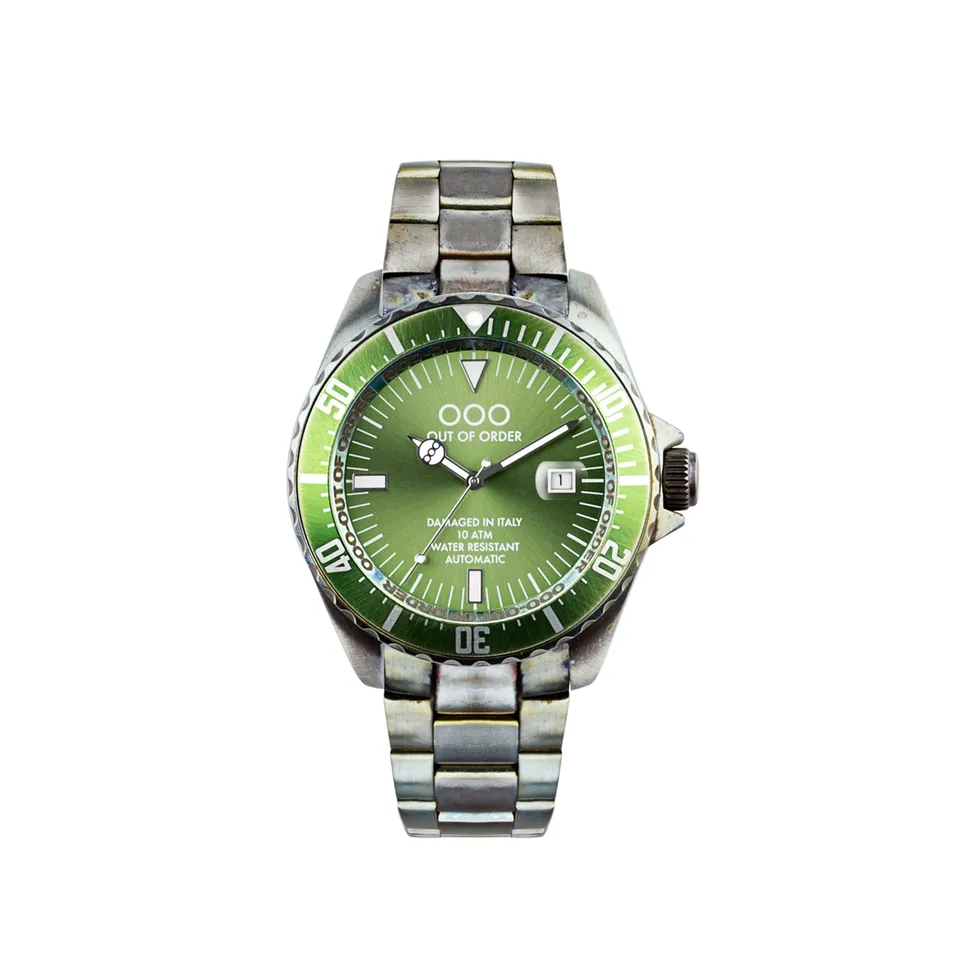 Out Of Order Automatico orologio automatico 44mm verde