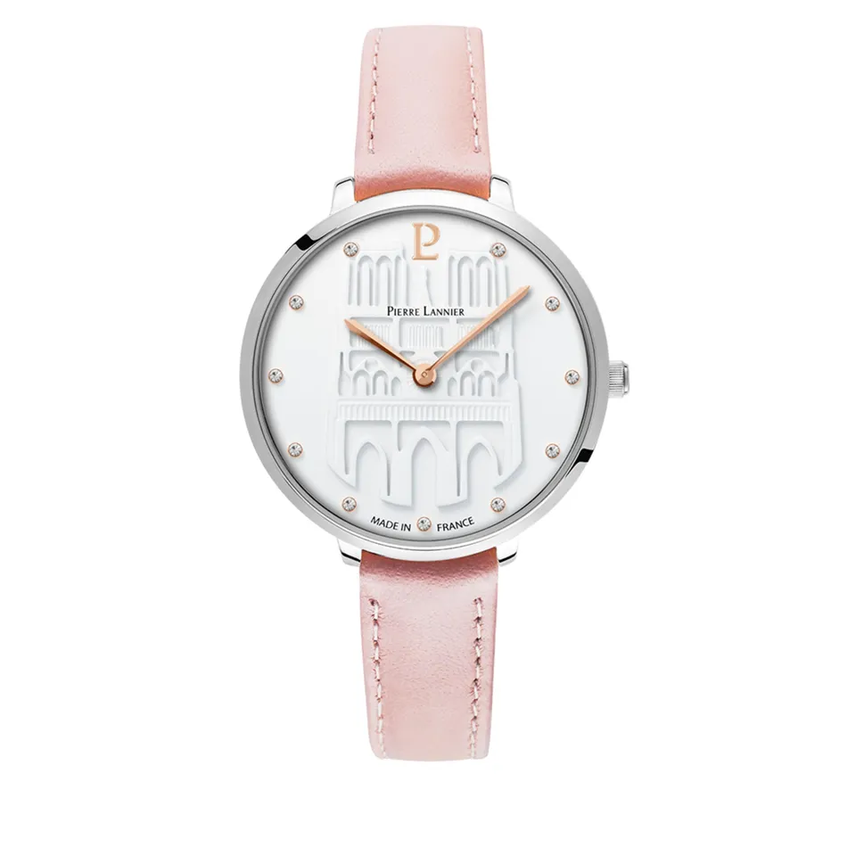 Pierre Lannier Coeur Battant orologio 33 mm pelle