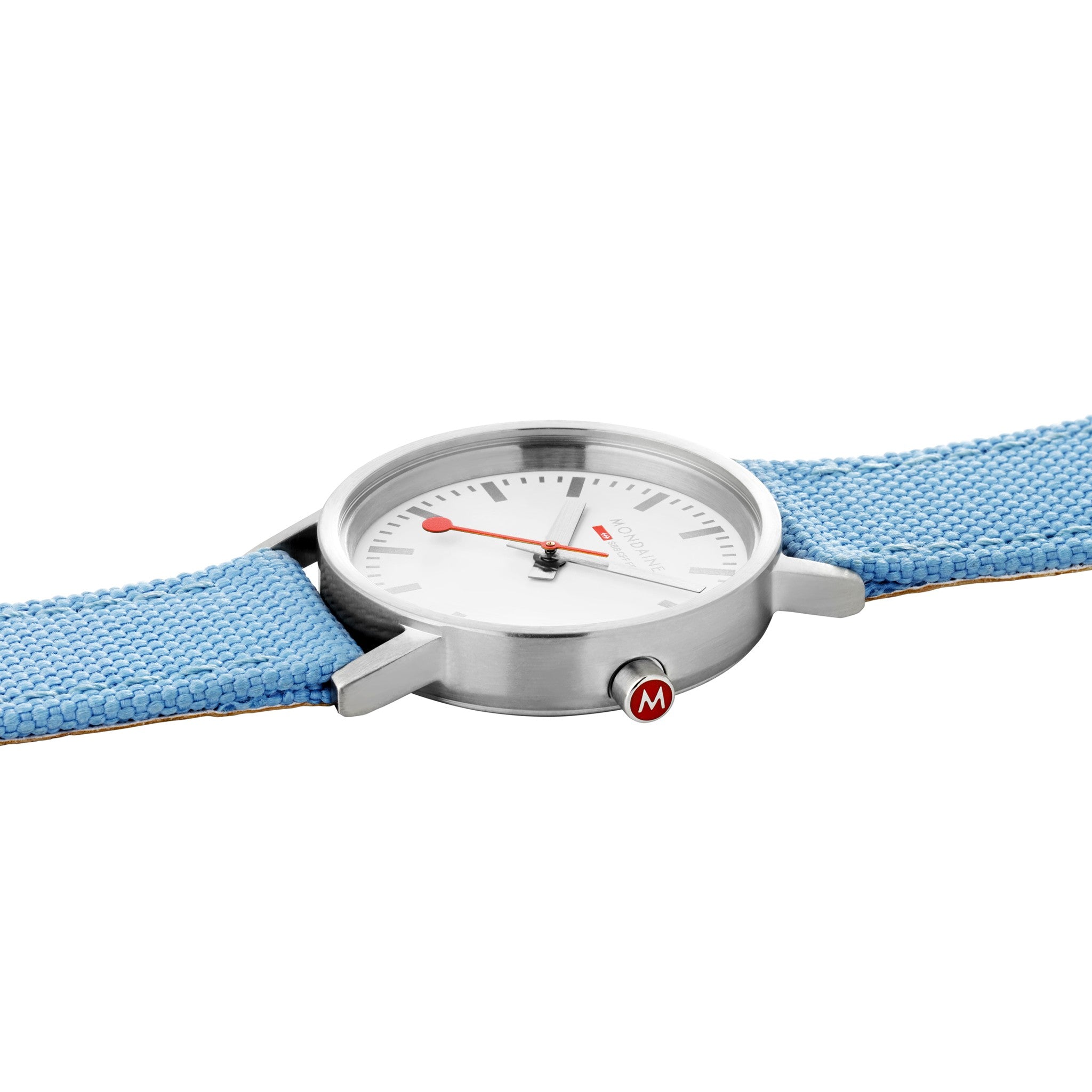 Mondaine Classic Azzurro orologio 30mm quarzo