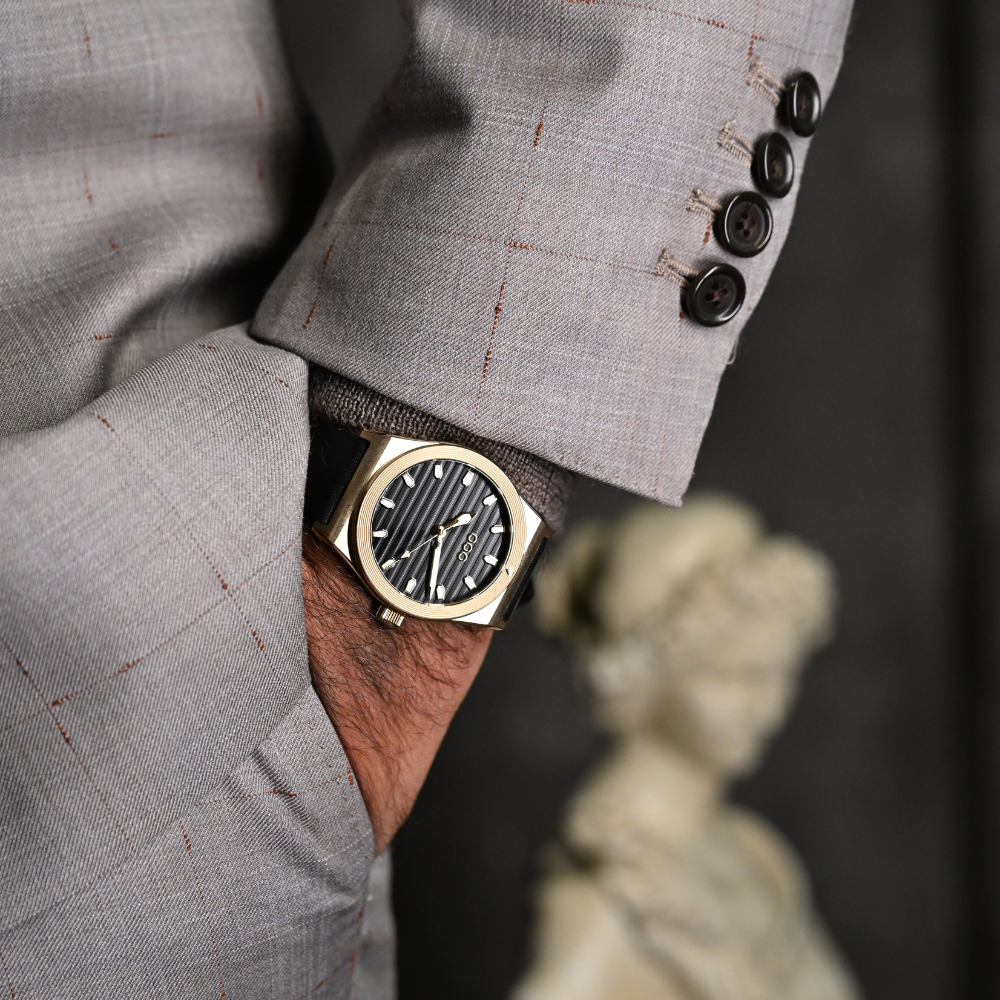 Out Of Order Forma Settanta Black orologio bronzo 39 mm