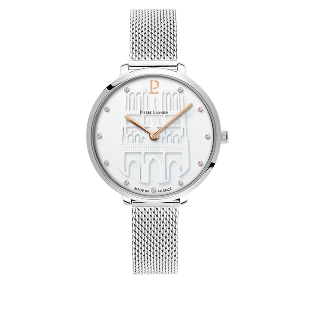 Pierre Lannier Coeur Battant orologio 33 mm acciaio 5 ATM
