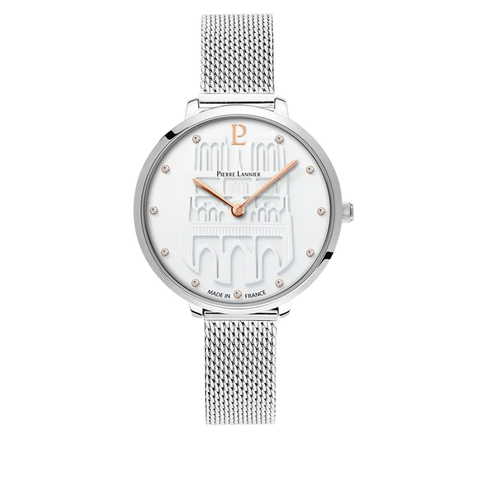 Pierre Lannier Coeur Battant orologio 33 mm acciaio 5 ATM