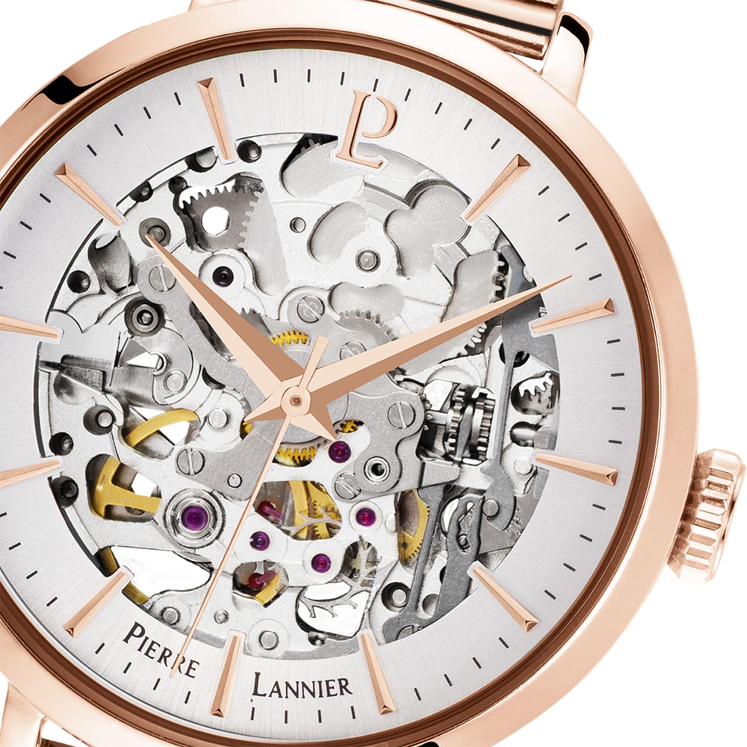 Pierre Lannier 313B928 Orologio Donna Automatico Rosa 35 mm