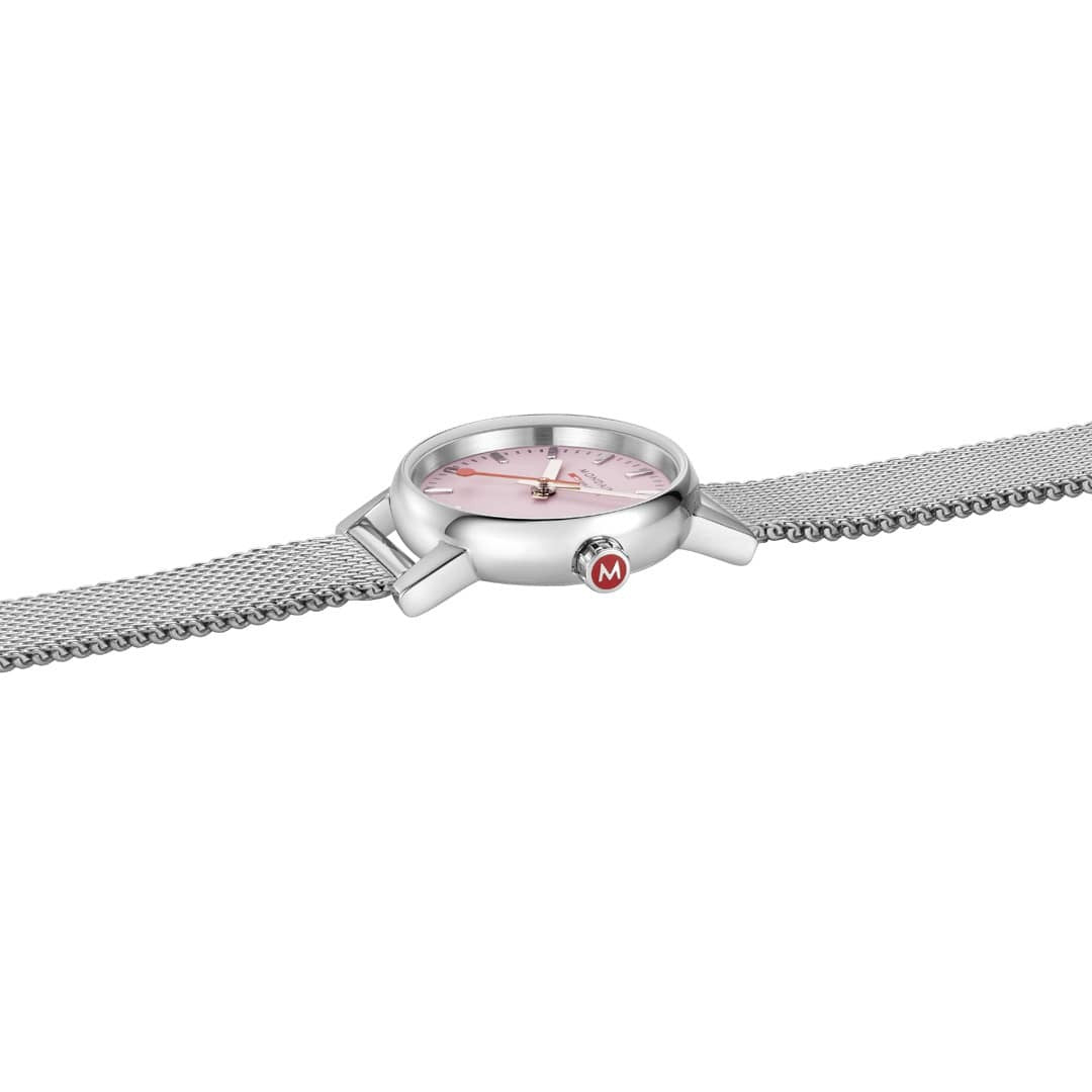 Mondaine evo2 Petite Orologio Rosa 26 mm Milano