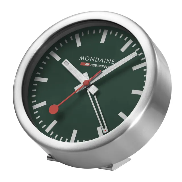 Mondaine Sveglia Verde 12,5 cm Quarzo