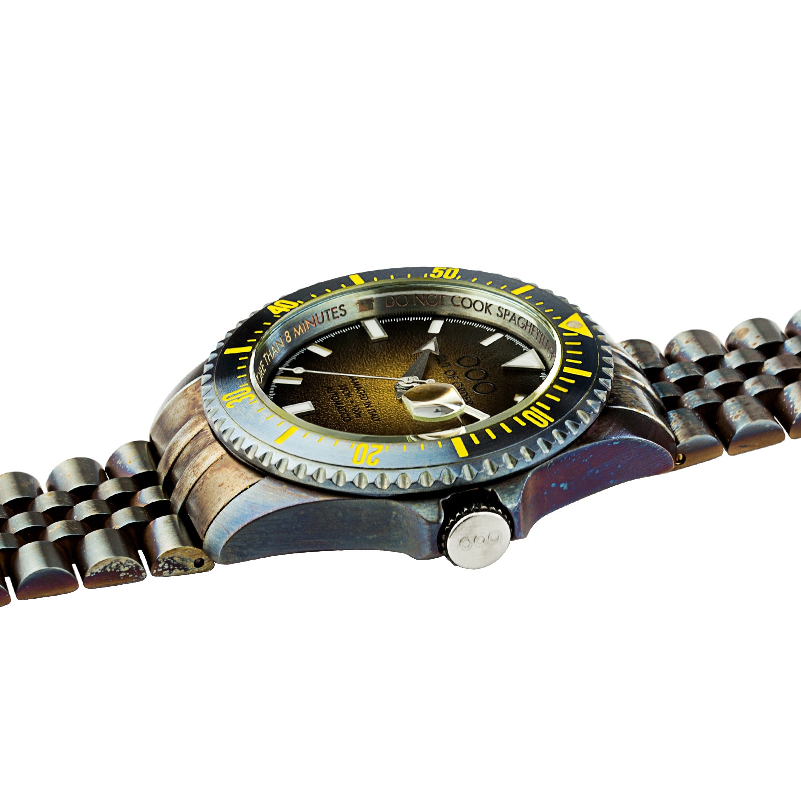 Out Of Order Automatico 9K Yellow orologio giallo
