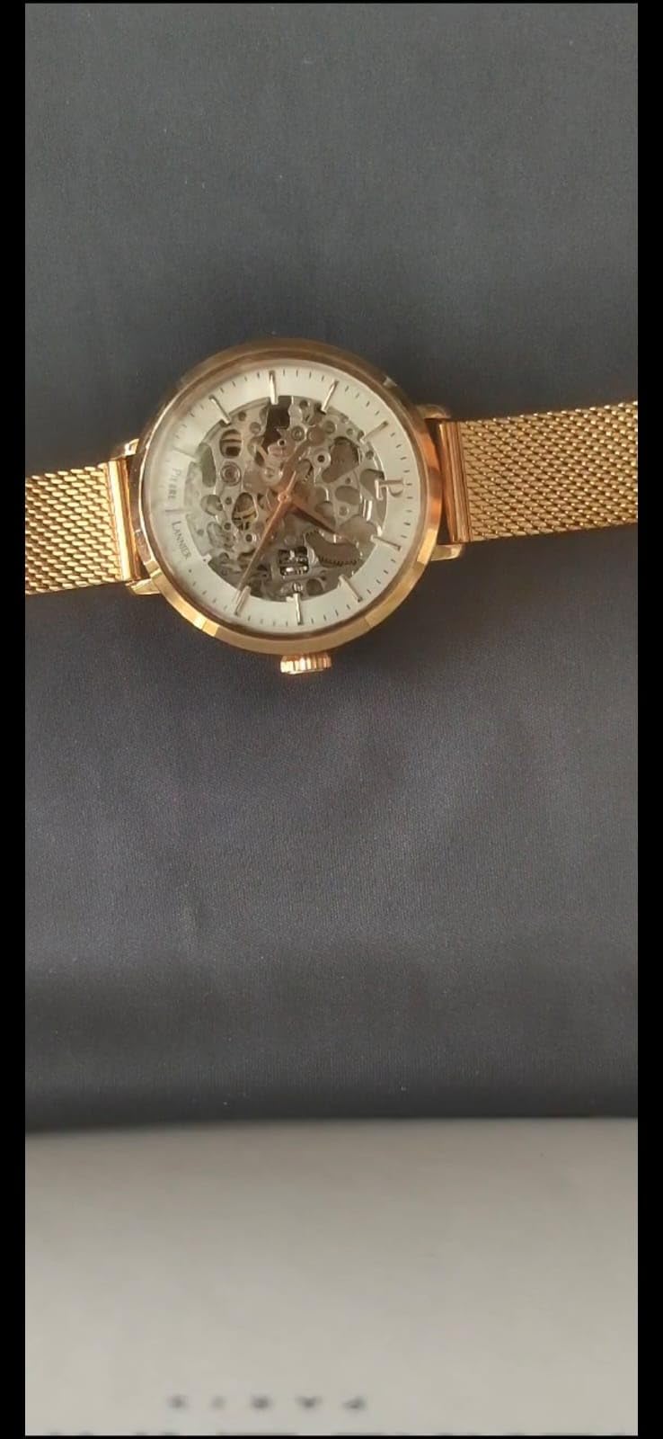 Pierre Lannier 313B928 Orologio Donna Automatico Rosa 35 mm