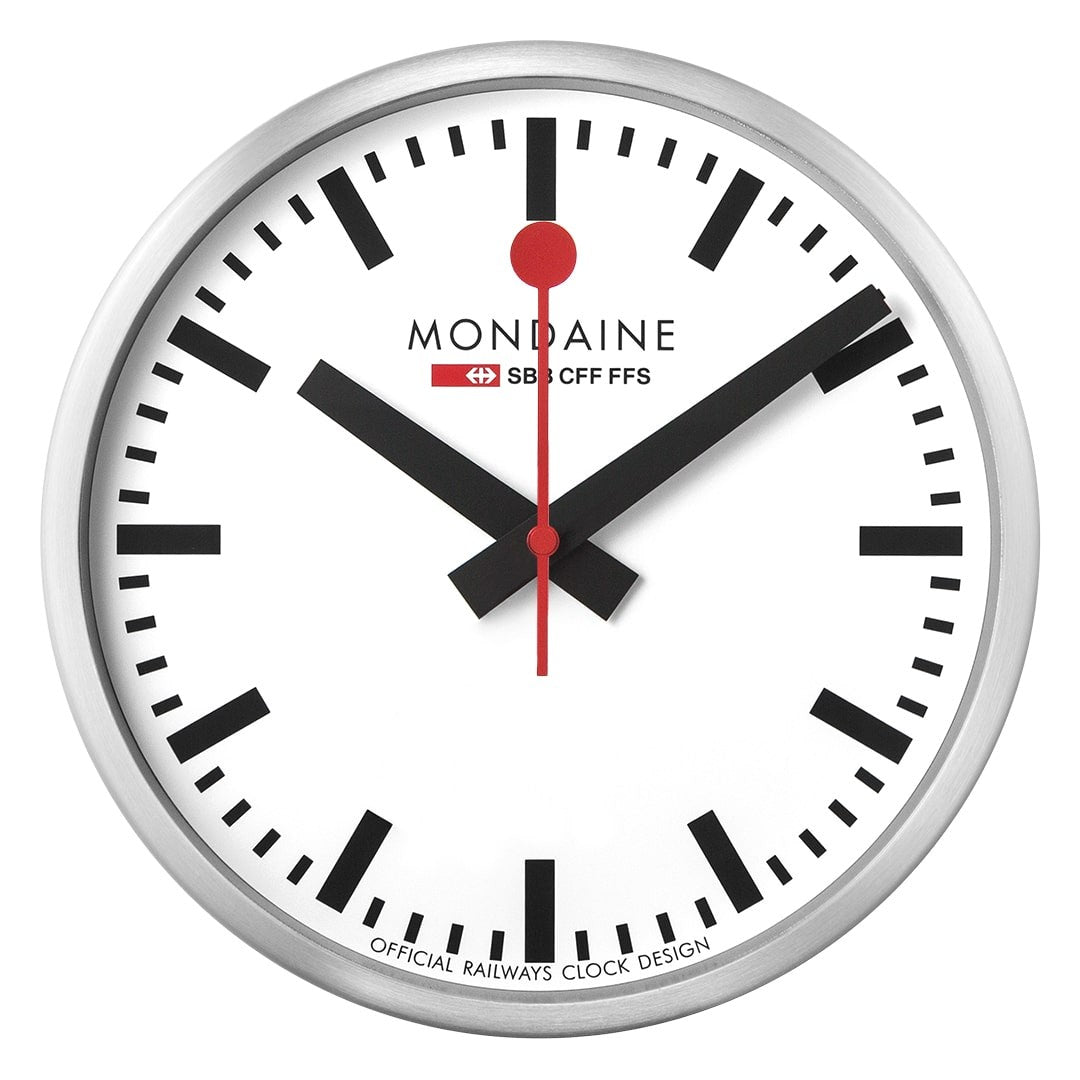 Mondaine Stop2Go Wi-Fi orologio parete 25cm