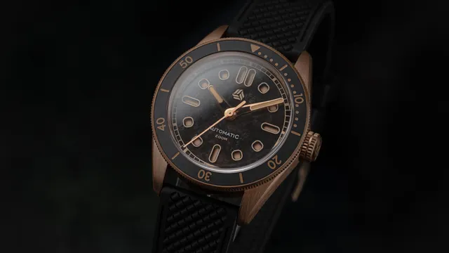 Selten Salvage Bronze Wood Rot orologio bronzo