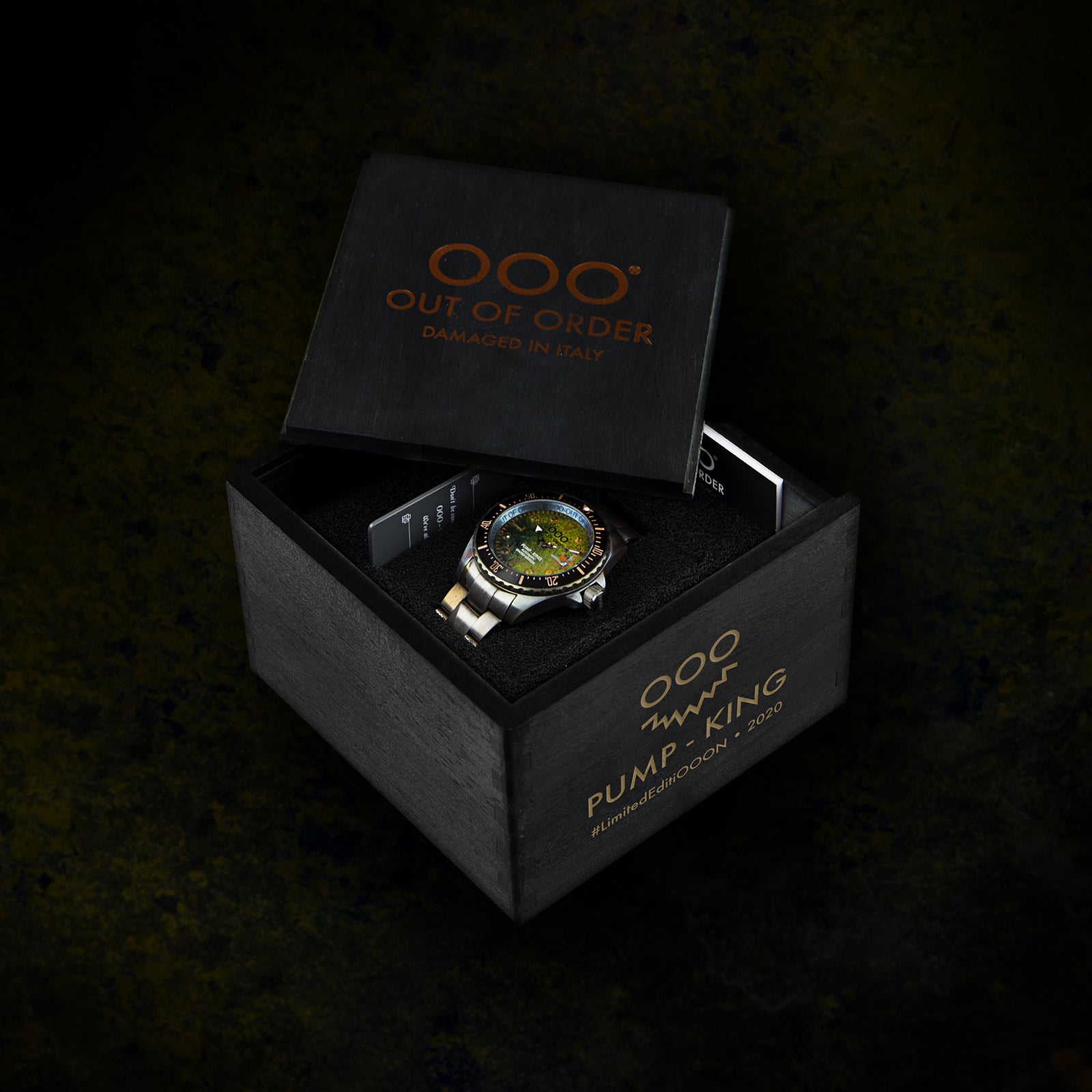 Out Of Order Pumpking orologio automatico 44mm limitata