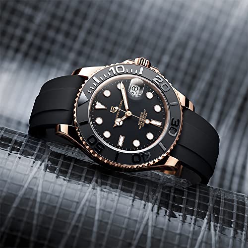 Suzaku Automatico Orologio Uomo Acciaio Zaffiro 100 m
