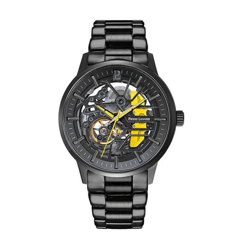 Pierre Lannier Paddock orologio automatico acciaio 43 mm 5 ATM