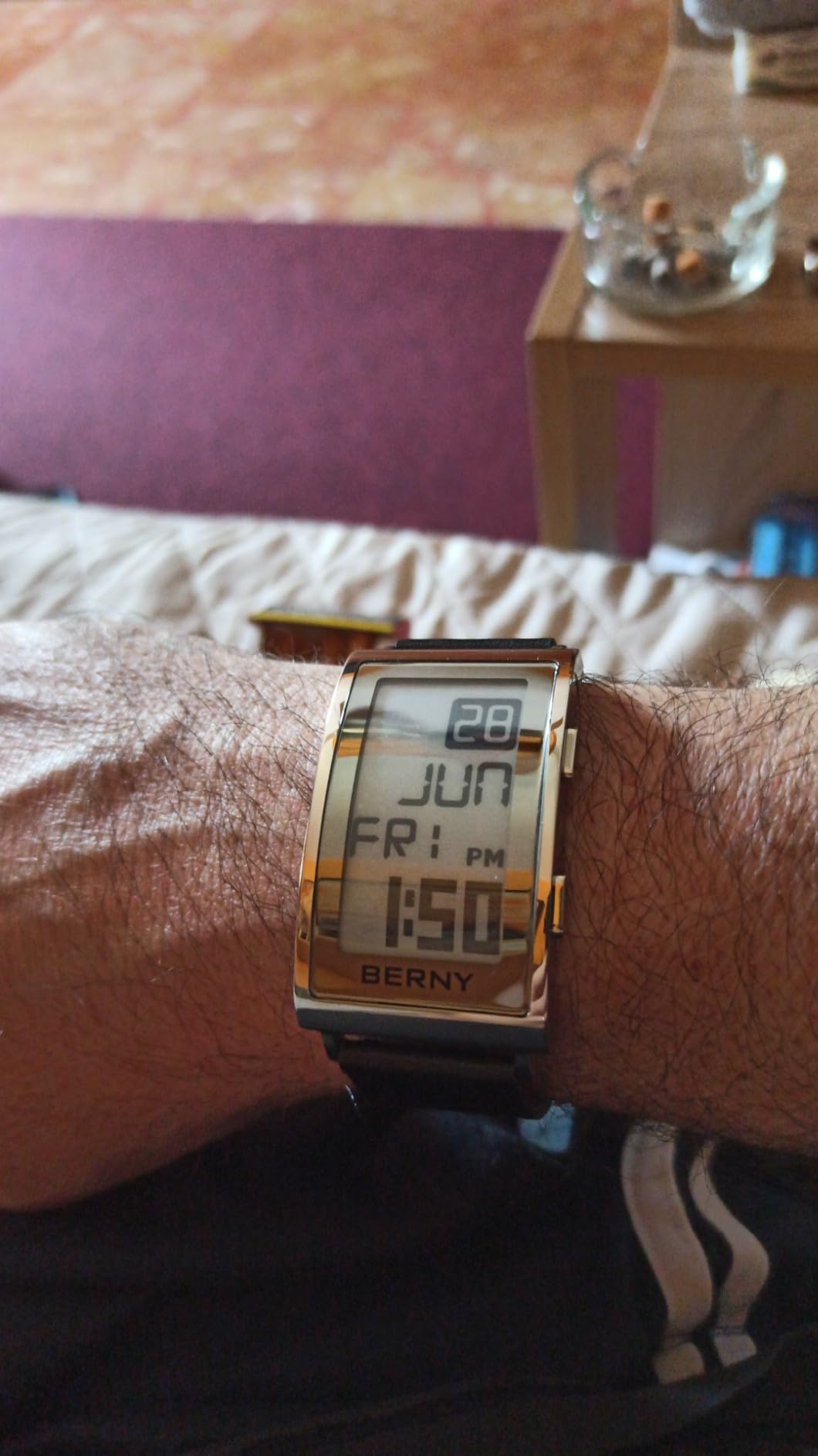 Berny Sport orologio digitale uomo LED grande